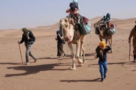 Aventure familiale dans le désert marocain